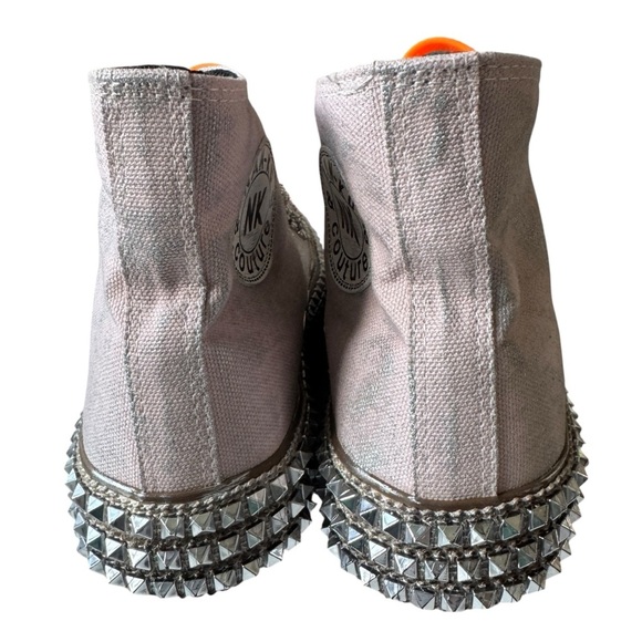 NIB Free People x Nan-ku Cruise Studded Hi Top Sneakers, Mellow Mauve, Size 37/7 - Picture 10 of 10